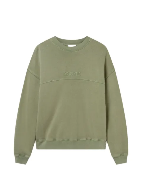 Axel Arigato Gens logo-embroidered washed sweater