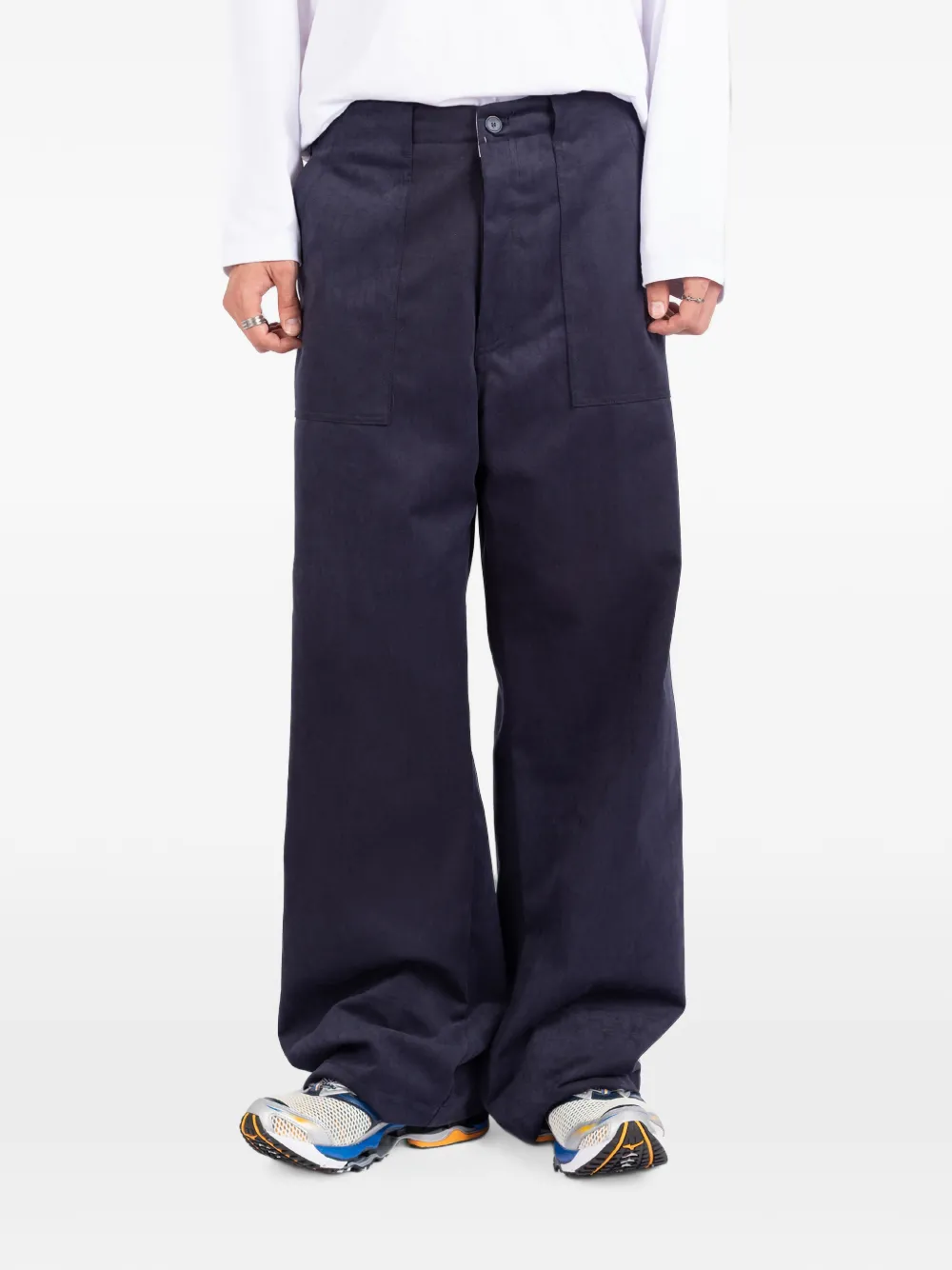 Société Anonyme Supercargo wide-leg trousers - Blau