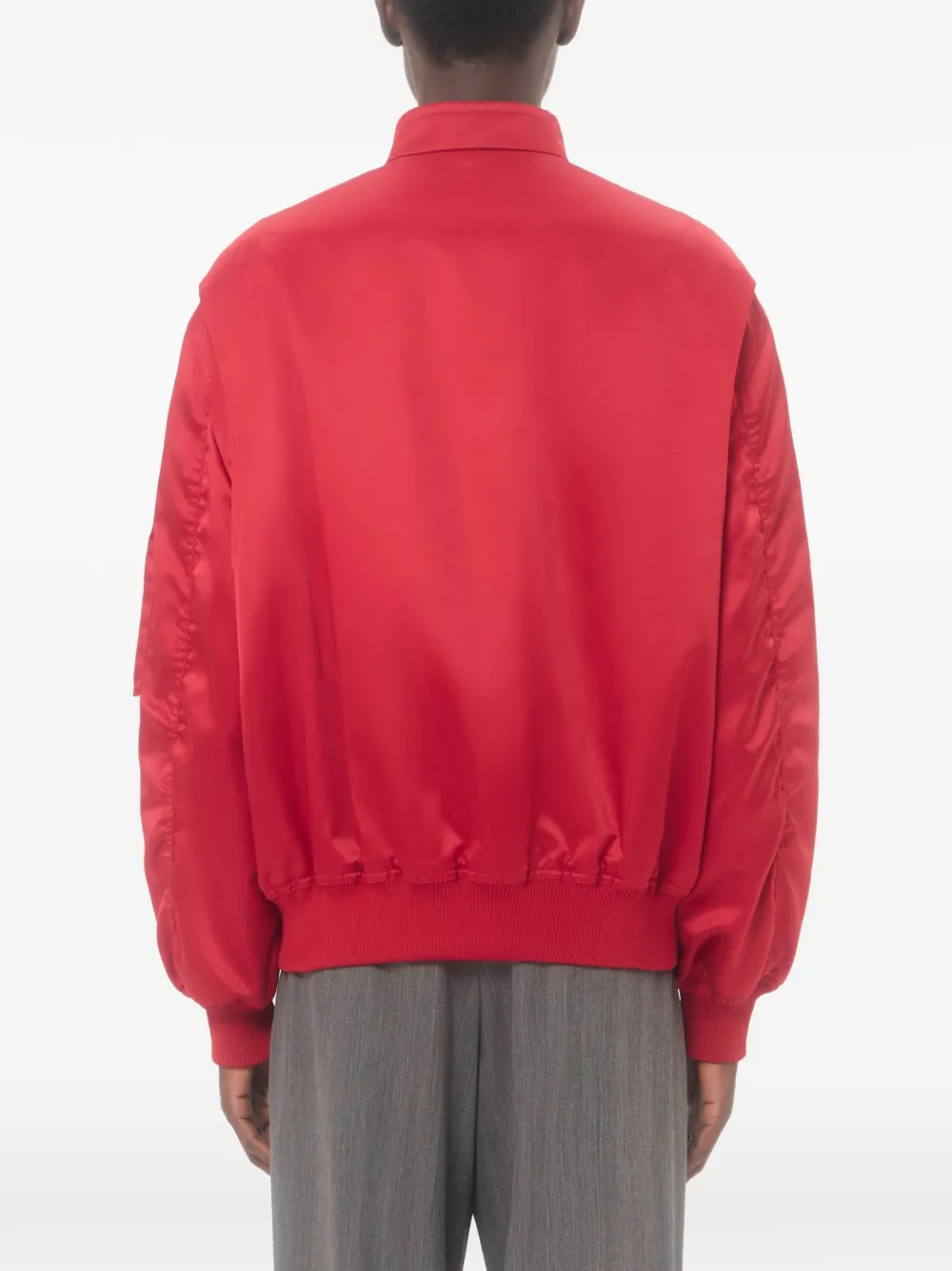 Valentino Garavani Bomberjack met geborduurd VLogo Rood