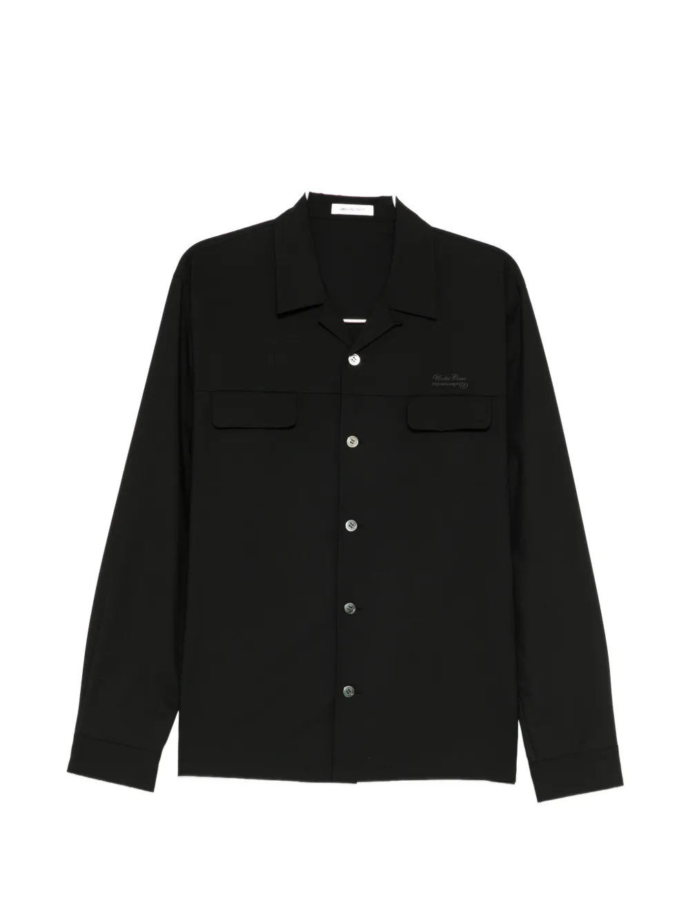 Undercover logo-embroidered shirt - Nero