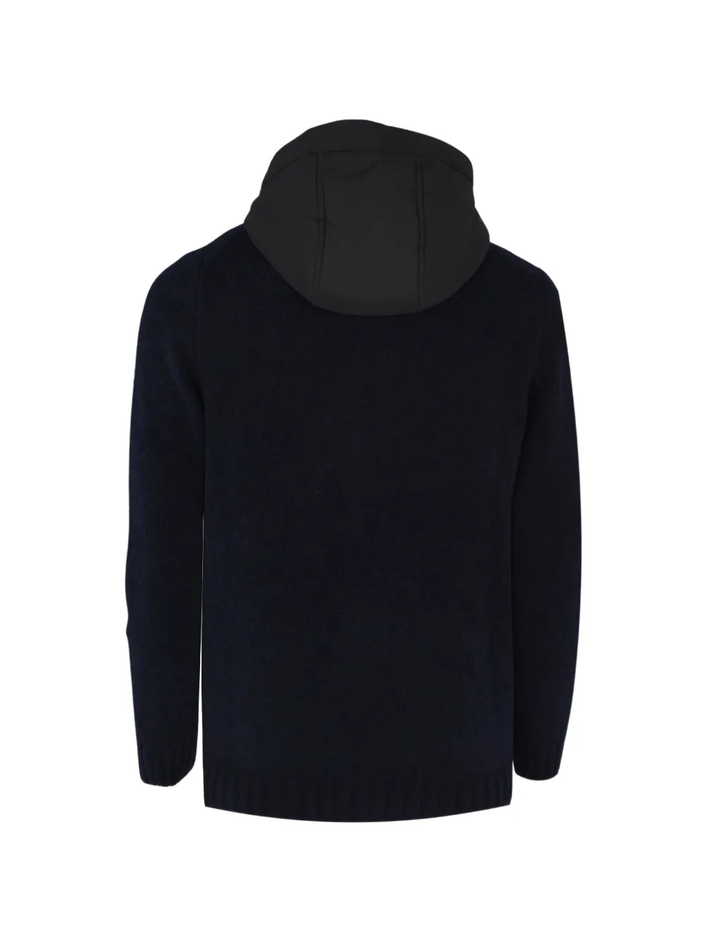 Gran Sasso Jack met capuchon en rits Blauw