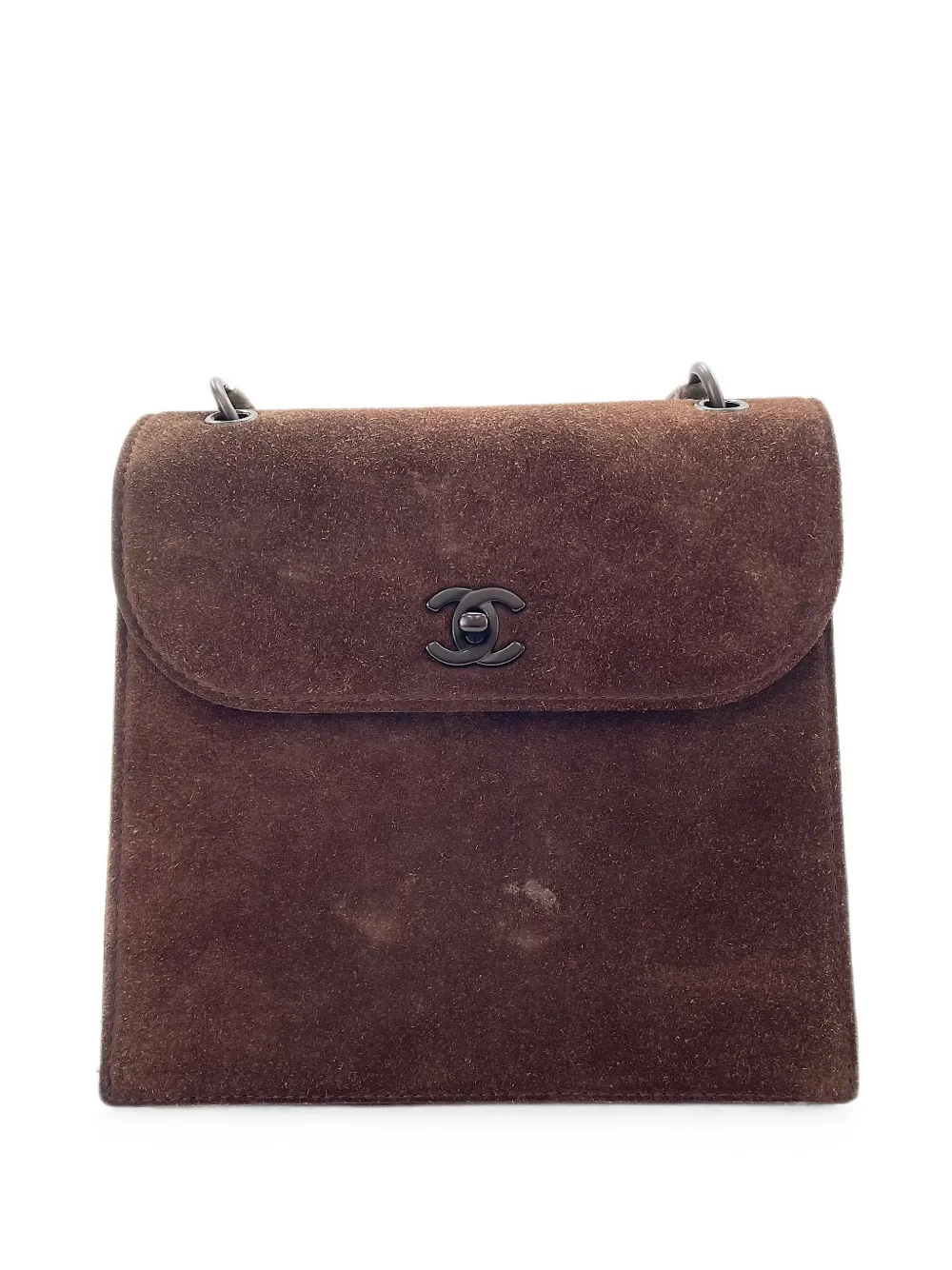 CHANEL Pre-Owned 1994-1996 CC turn-lock shoulder bag - Brown