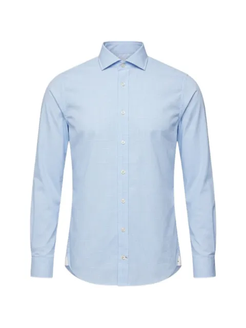 Koike Barcelona check long-sleeve shirt
