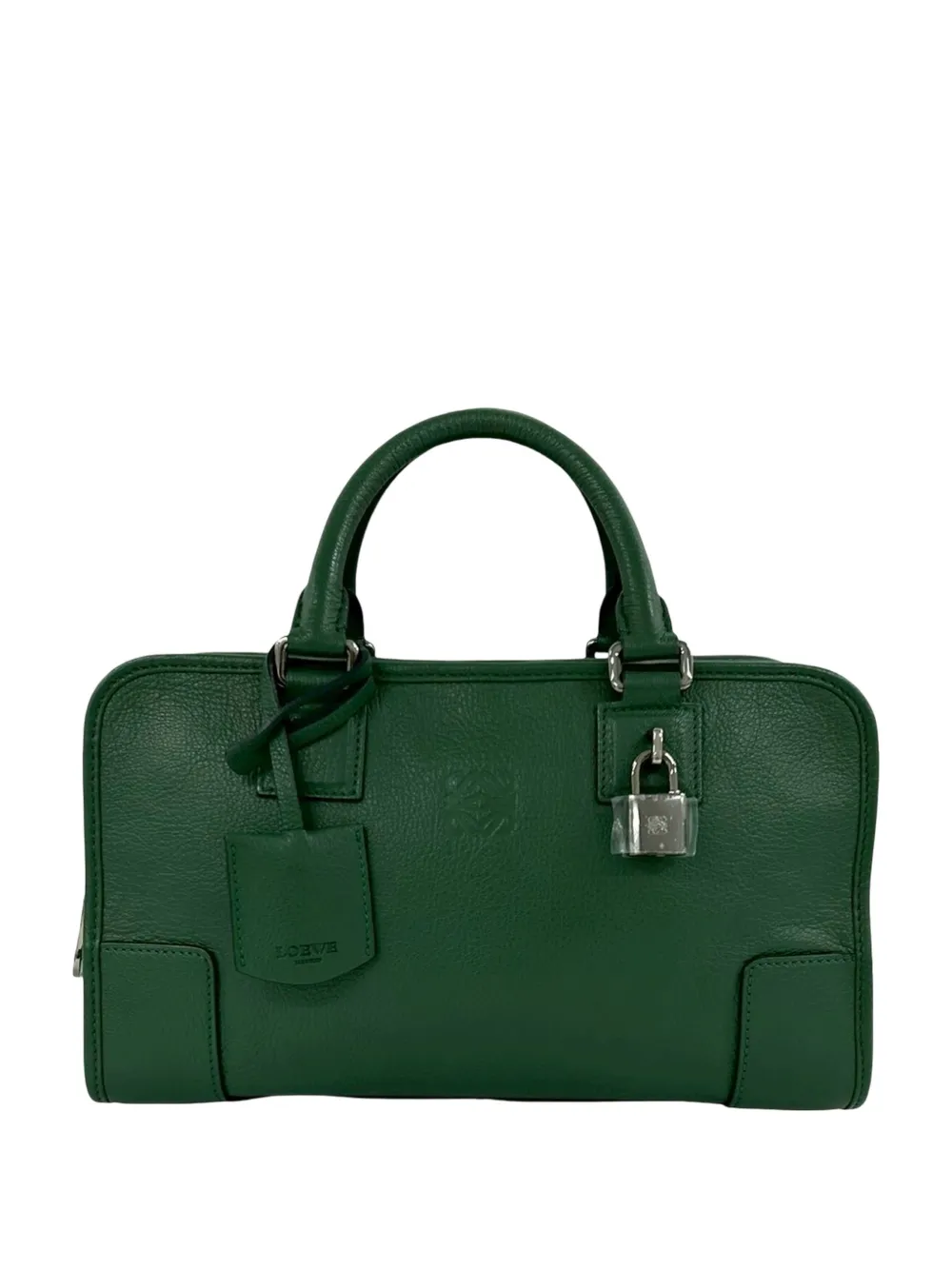 Loewe Pre-Owned 2021 Amazona Handtasche aus Leder 28cm - Grün