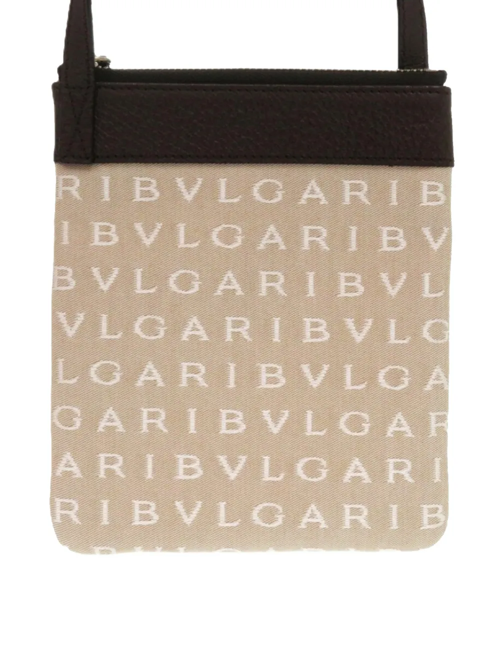 Bvlgari Pre-Owned 2010-2026 Logomania Canvas-Umhängetasche - Nude