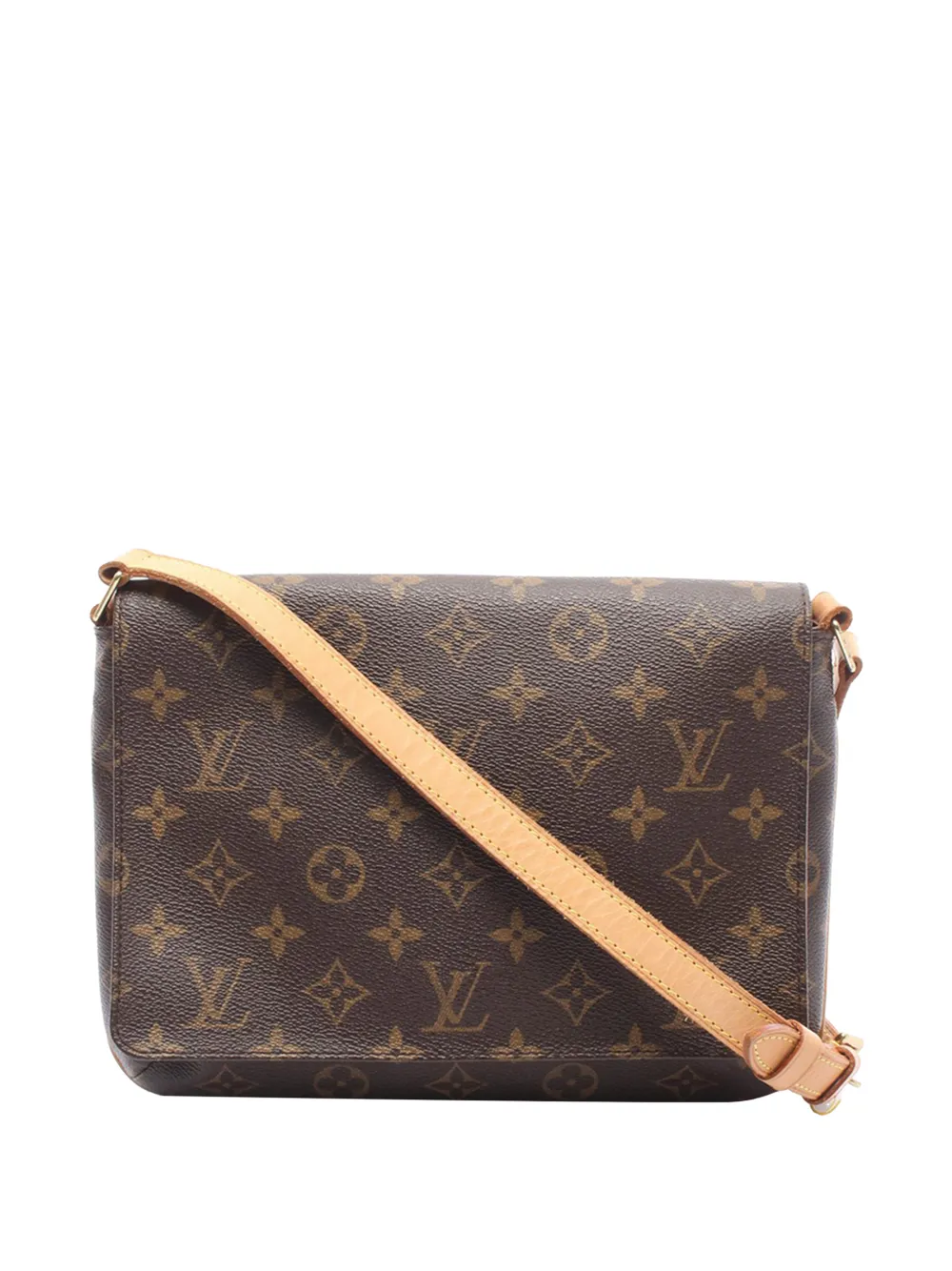 Louis Vuitton Pre-Owned 2004 Monogram Musette Tango Long Strap crossbody bag - Brown