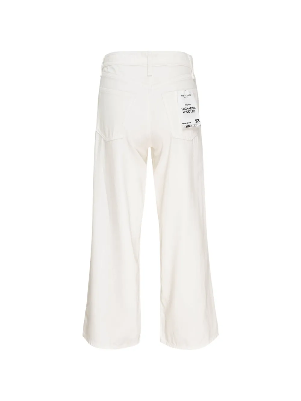 rag & bone Jeans met wijde pijpen Wit