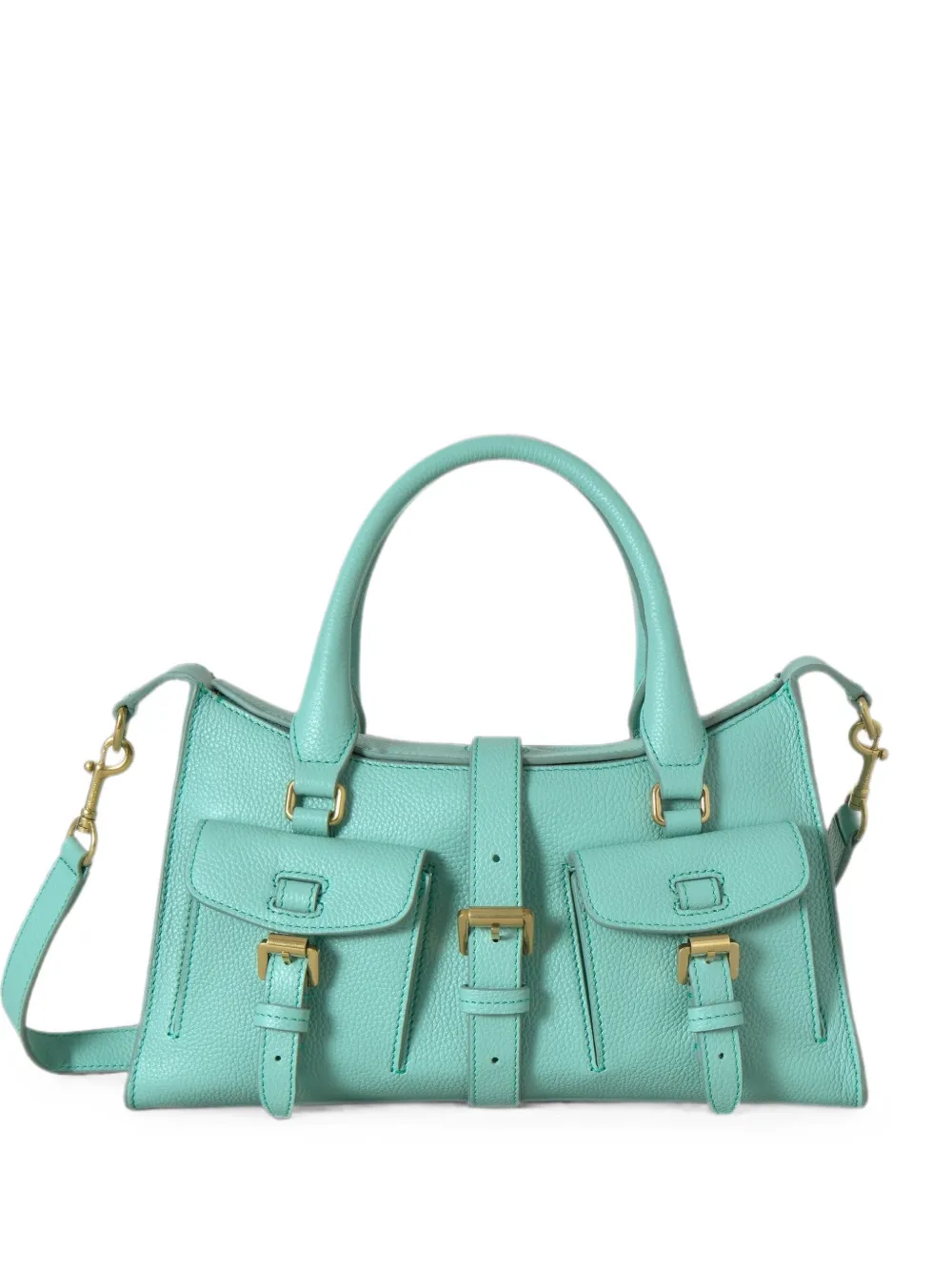 Mulberry Roxanne buckle-detail shoulder bag - Blue
