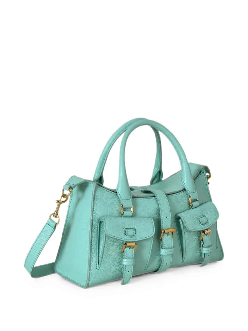 Mulberry Roxanne schoudertas met gespdetail Blauw