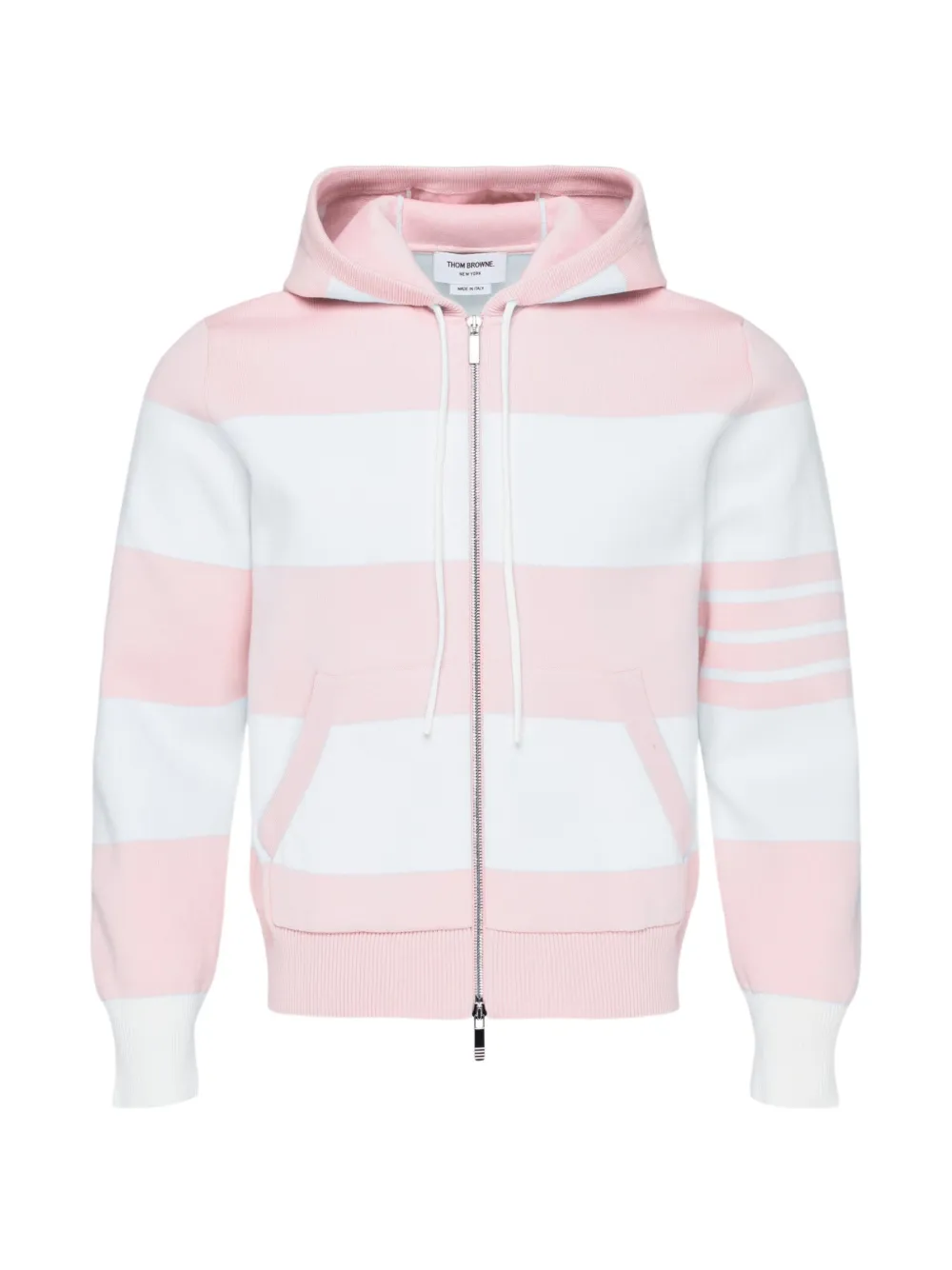 Thom Browne 4-Bar stripe Hector hoodie - Pink