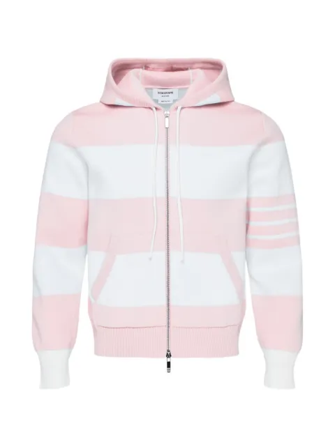 Thom Browne 4-Bar stripe Hector hoodie