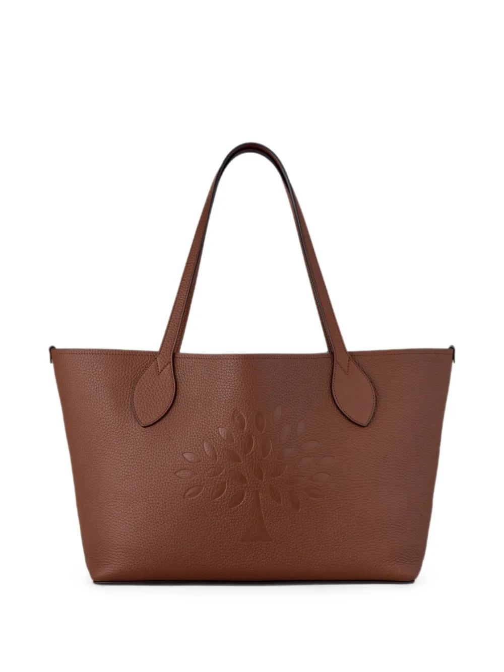 Mulberry Tree leren shopper met reliëf Bruin
