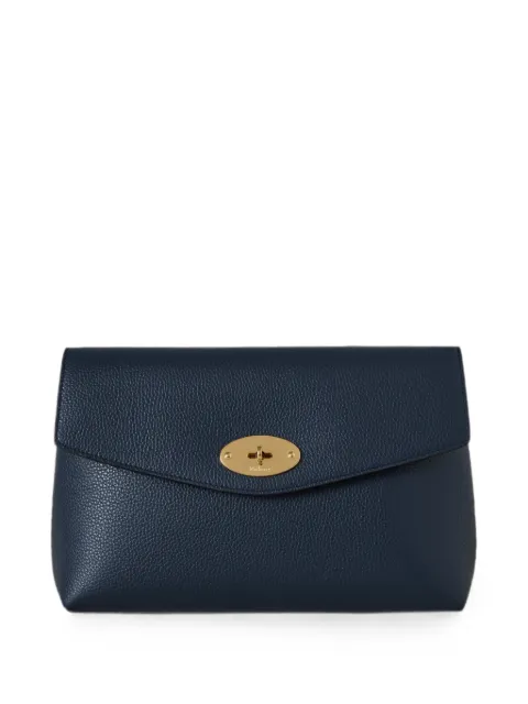 Mulberry Darley grained leather small clutch 