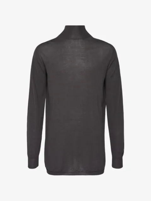 Rick Owens jersey liviano con cuello alto