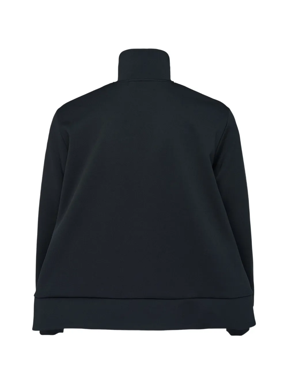 Comme Des Garçons high-neck zip-up jacket Zwart