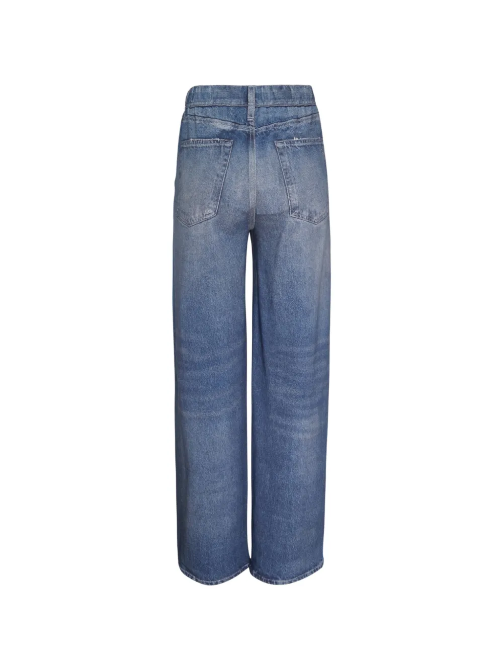 rag & bone Rb Miramar denim trainingsbroek met zijstreep Blauw