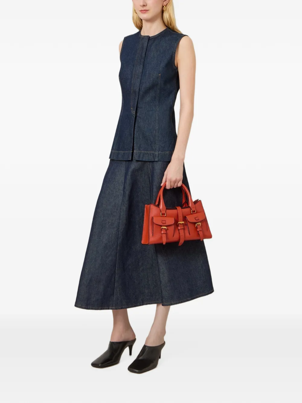 Mulberry Kleine Roxanne shopper Oranje