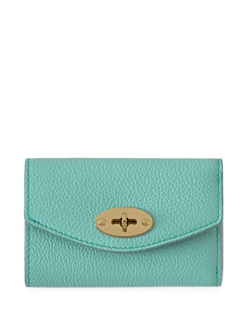 Mulberry Darley grained calf leather wallet - Blu