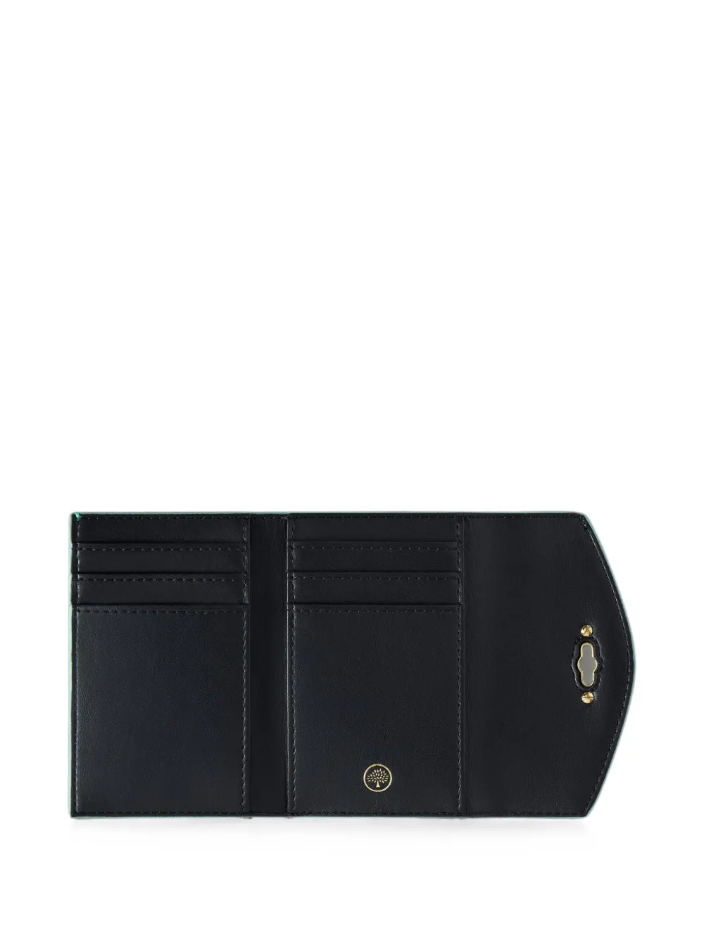 Mulberry Darley portemonnee met korrelig leer Blauw