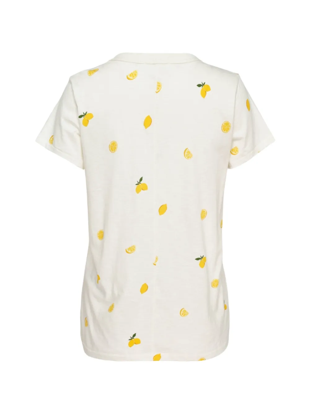rag & bone T-shirt met citroenprint Wit