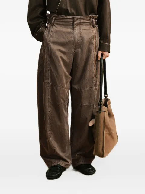 CROQUIS wide-leg trousers