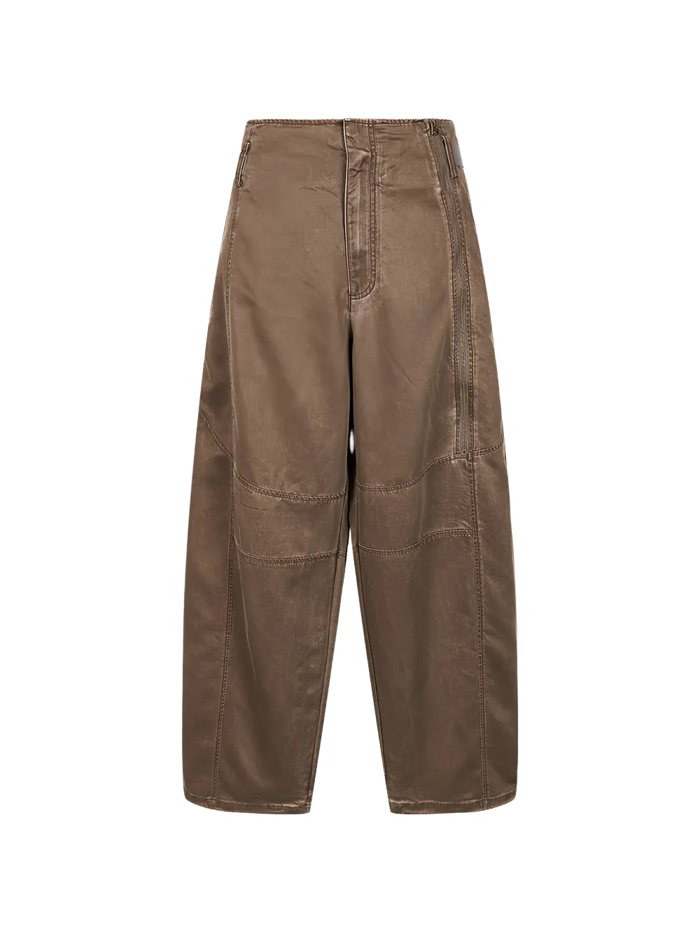 CROQUIS Broek met wijde pijpen Bruin