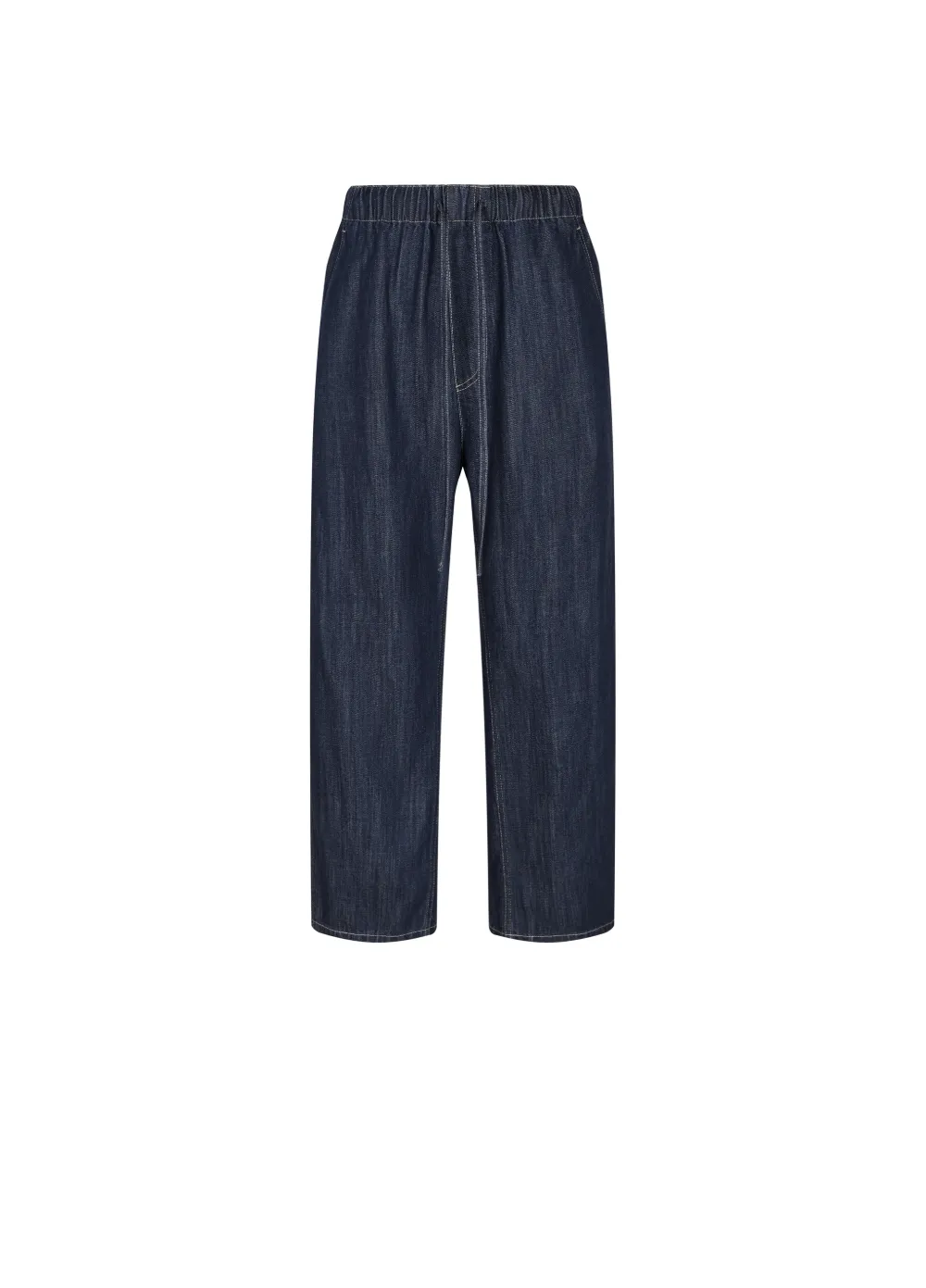 LESS Jeans con vita elasticizzata - Blu