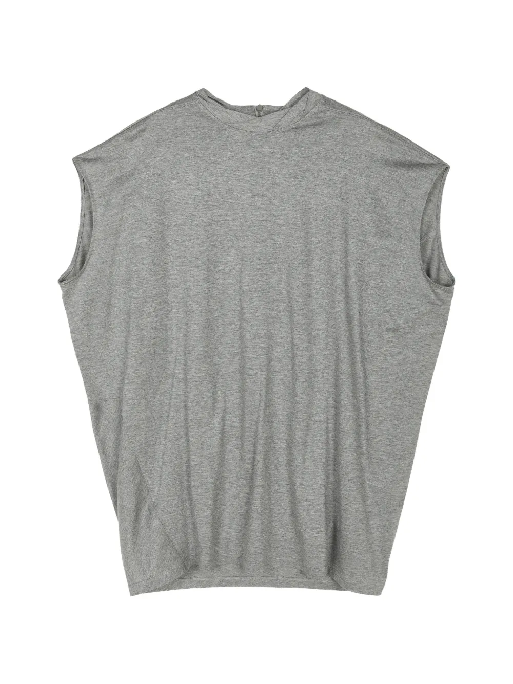 LESS sculptural crew-neck vest - Grigio