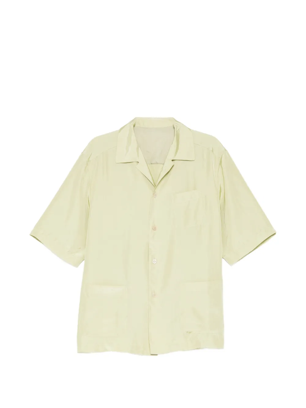 CROQUIS camp-collar short-sleeve shirt - Verde