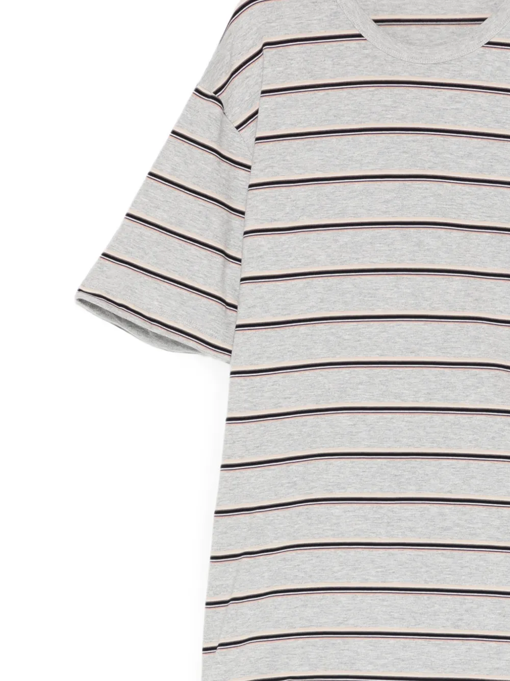 JNBY Gestreept gedraaid T-shirt Grijs