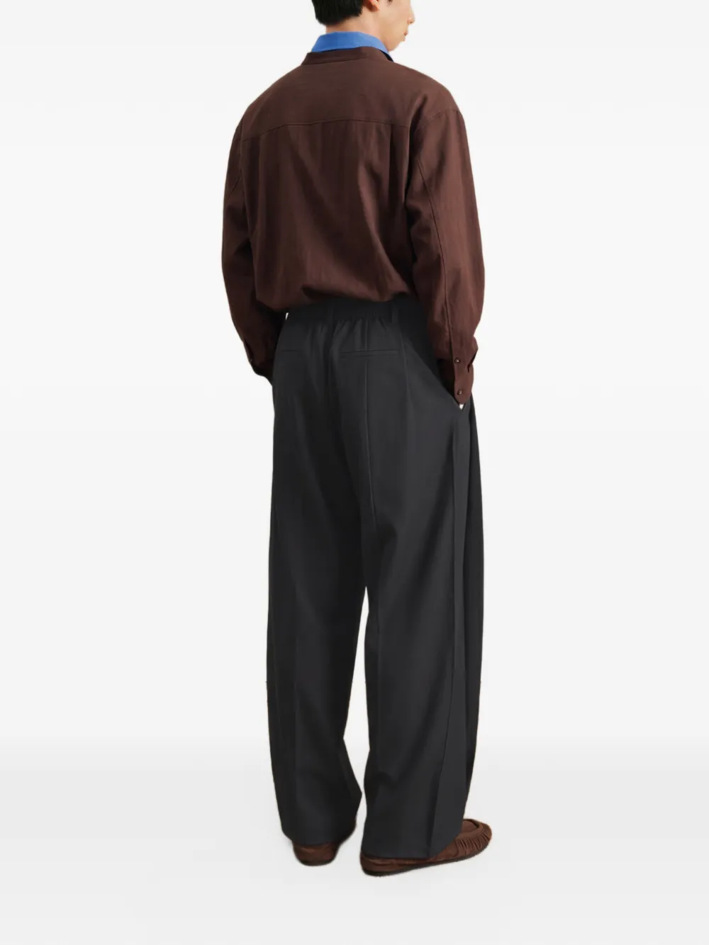 CROQUIS Broek met trekkoord Zwart