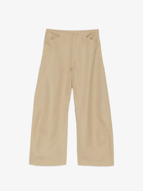 LESS curved-leg trousers
