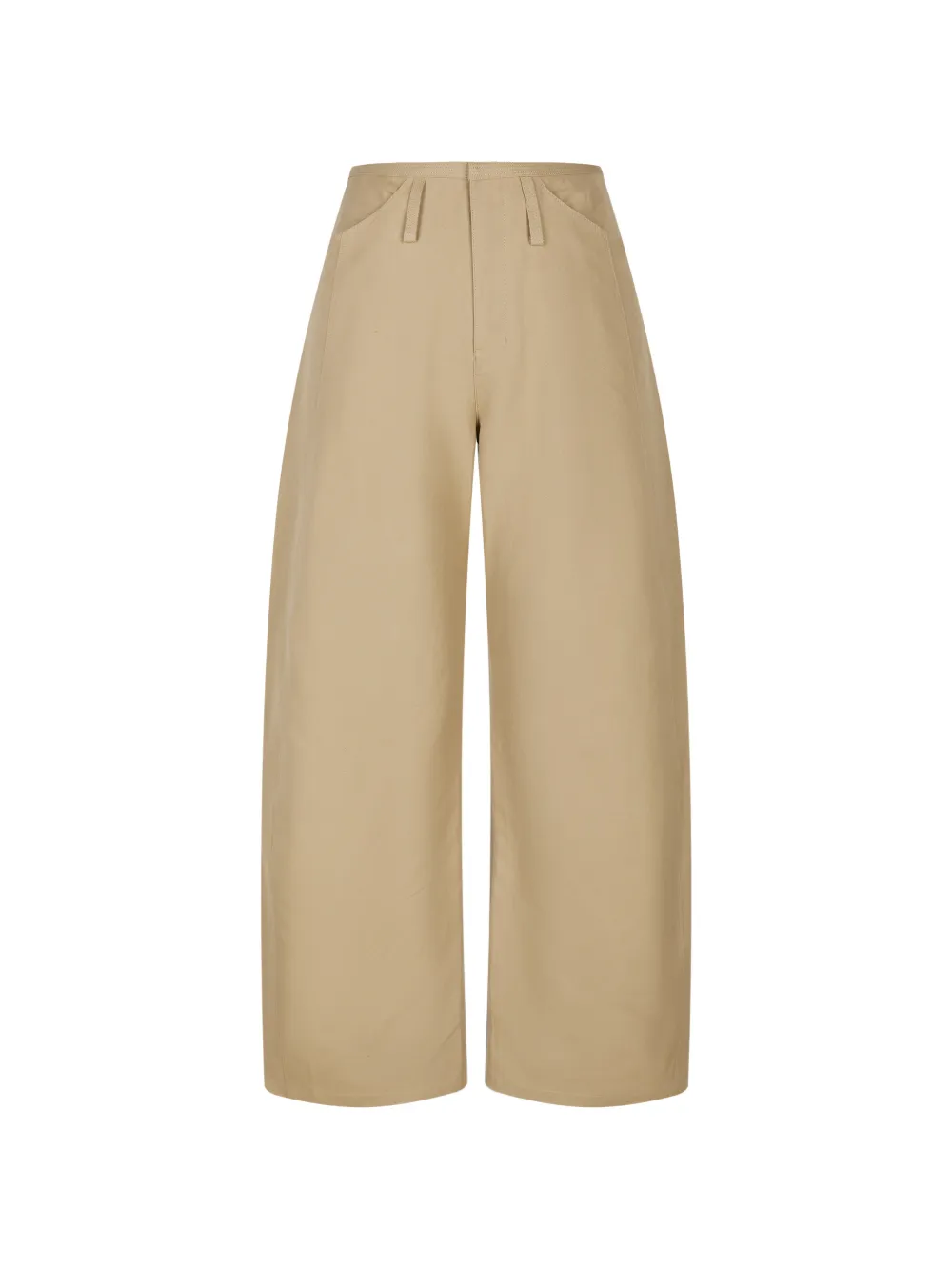 LESS Broek met curvy-fit Beige