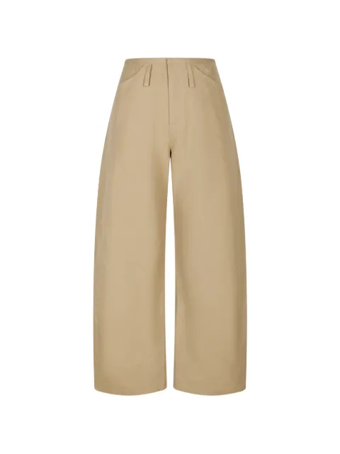 LESS curved-leg trousers