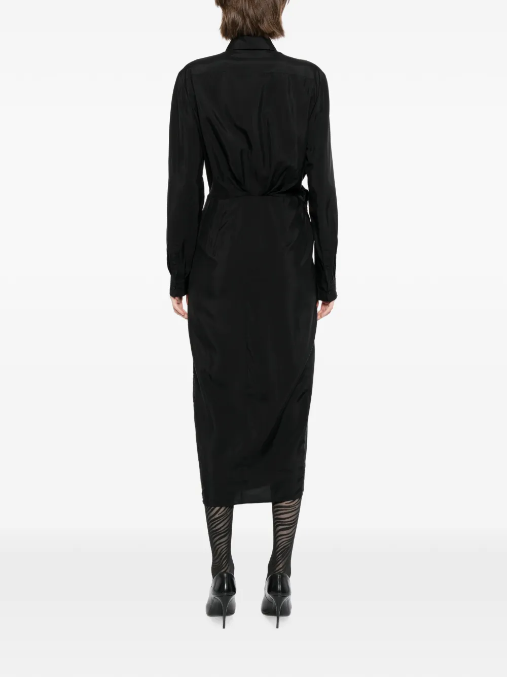 JNBY Jurk met gedraaid detail Zwart