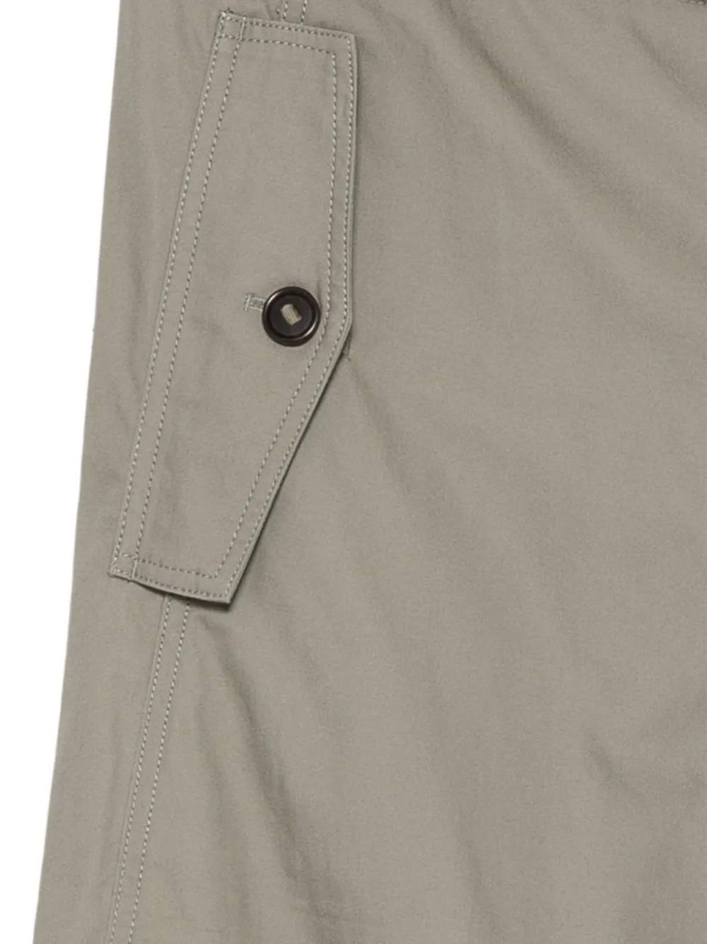 LESS Katoenen broek met barrelpijpen Grijs