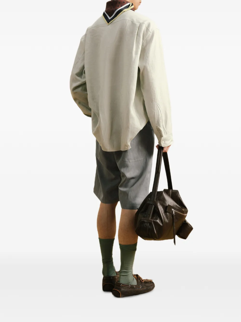 CROQUIS Straight shorts Grijs