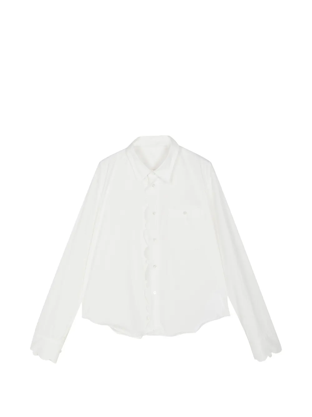 JNBY Camicia con orlo a smerlo - Bianco