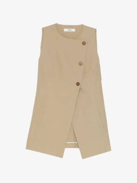 LESS cotton waistcoat