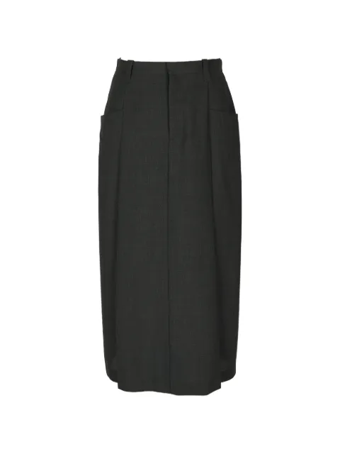 LESS A-line pleated skirt