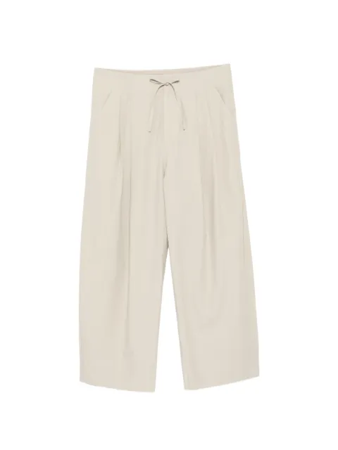 LESS drawstring pleated trousers