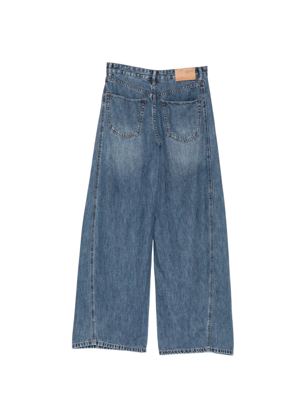 JNBY Broek met wijde pijpen Blauw