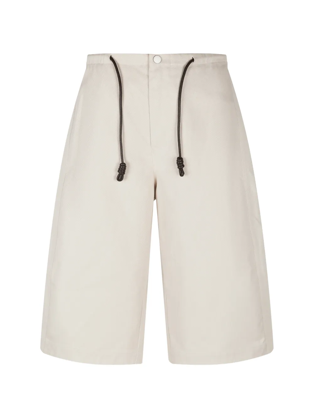 CROQUIS sailor-knot drawstring shorts - Toni neutri