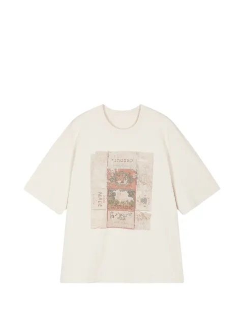 CROQUIS playera con estampado gráfico