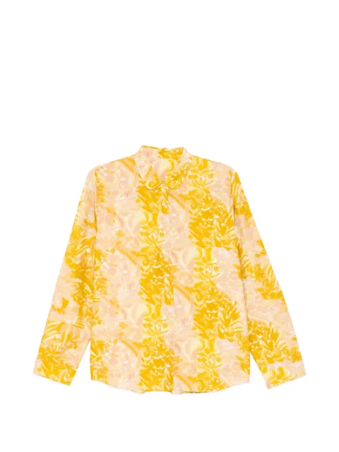 JNBY camisa manga larga con estampado brumoso