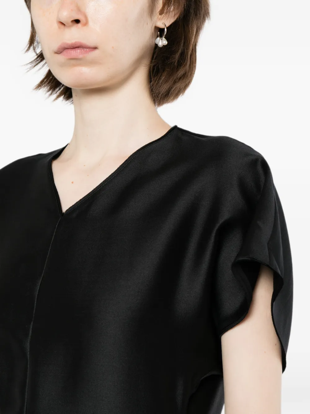 JNBY Jurk met dolman-mouwen Zwart