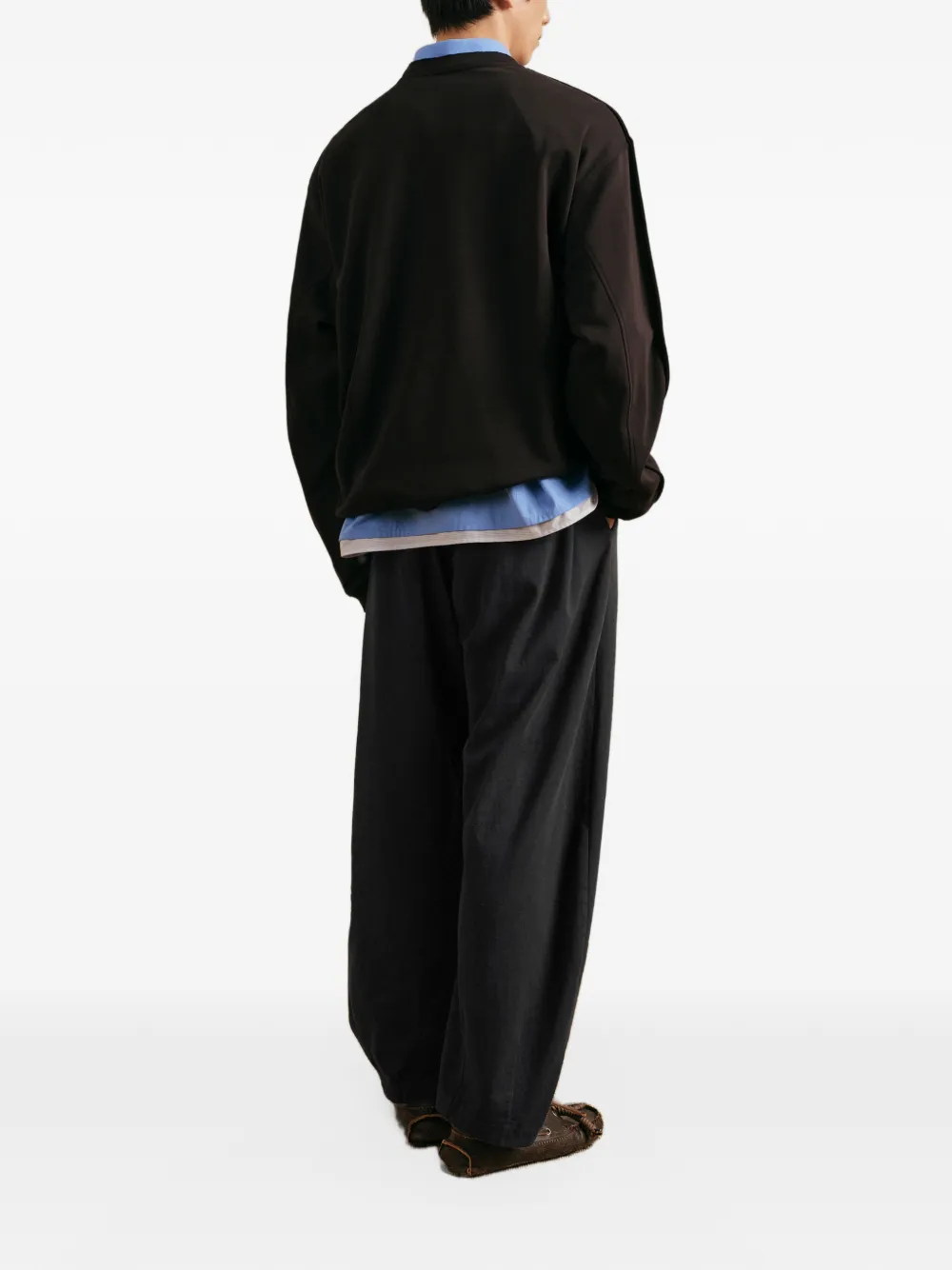 CROQUIS Broek met curvy-fit Zwart
