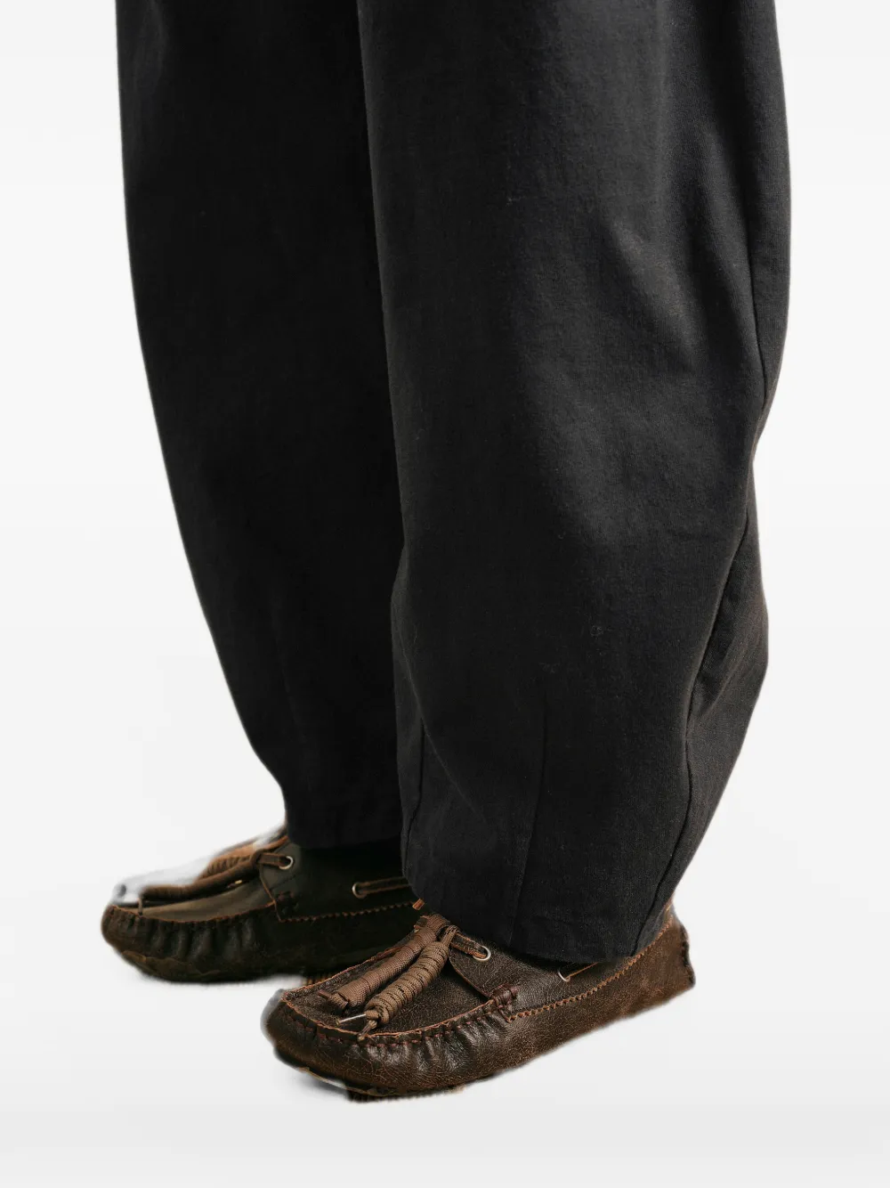 CROQUIS Broek met curvy-fit Zwart