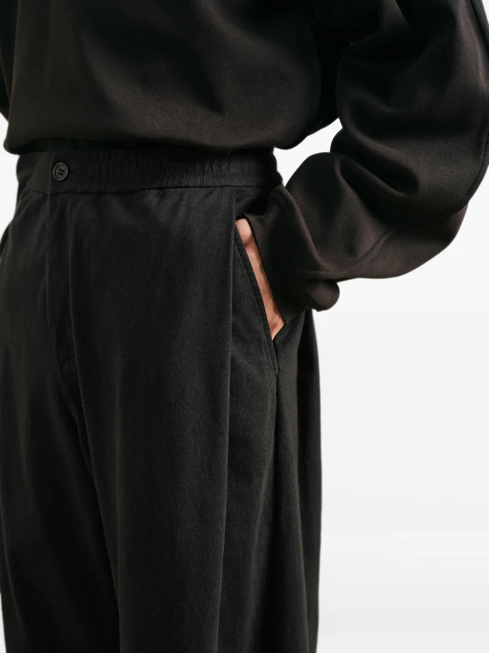 CROQUIS Broek met curvy-fit Zwart