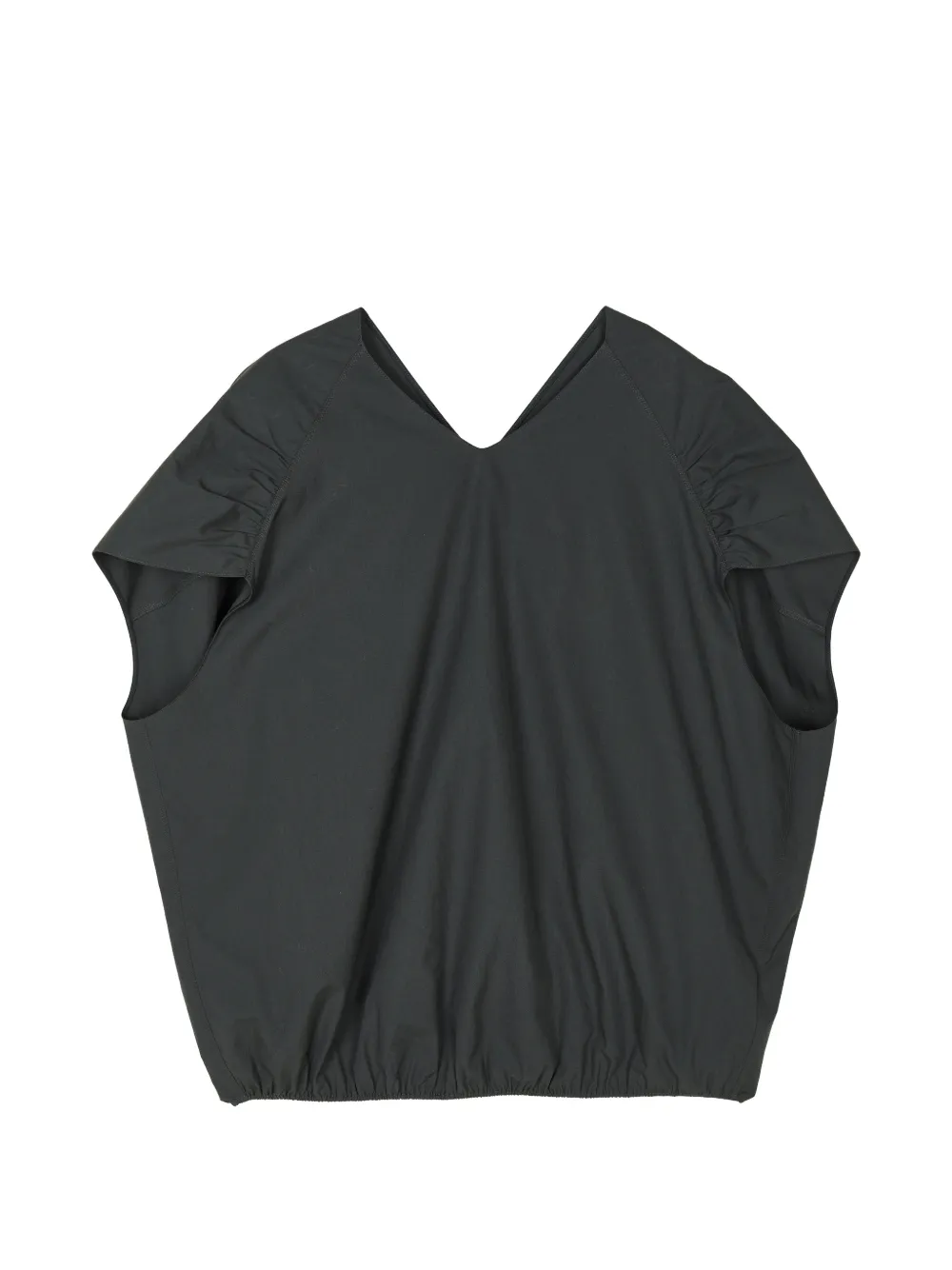 LESS Blusa O-Silhouette - Grigio